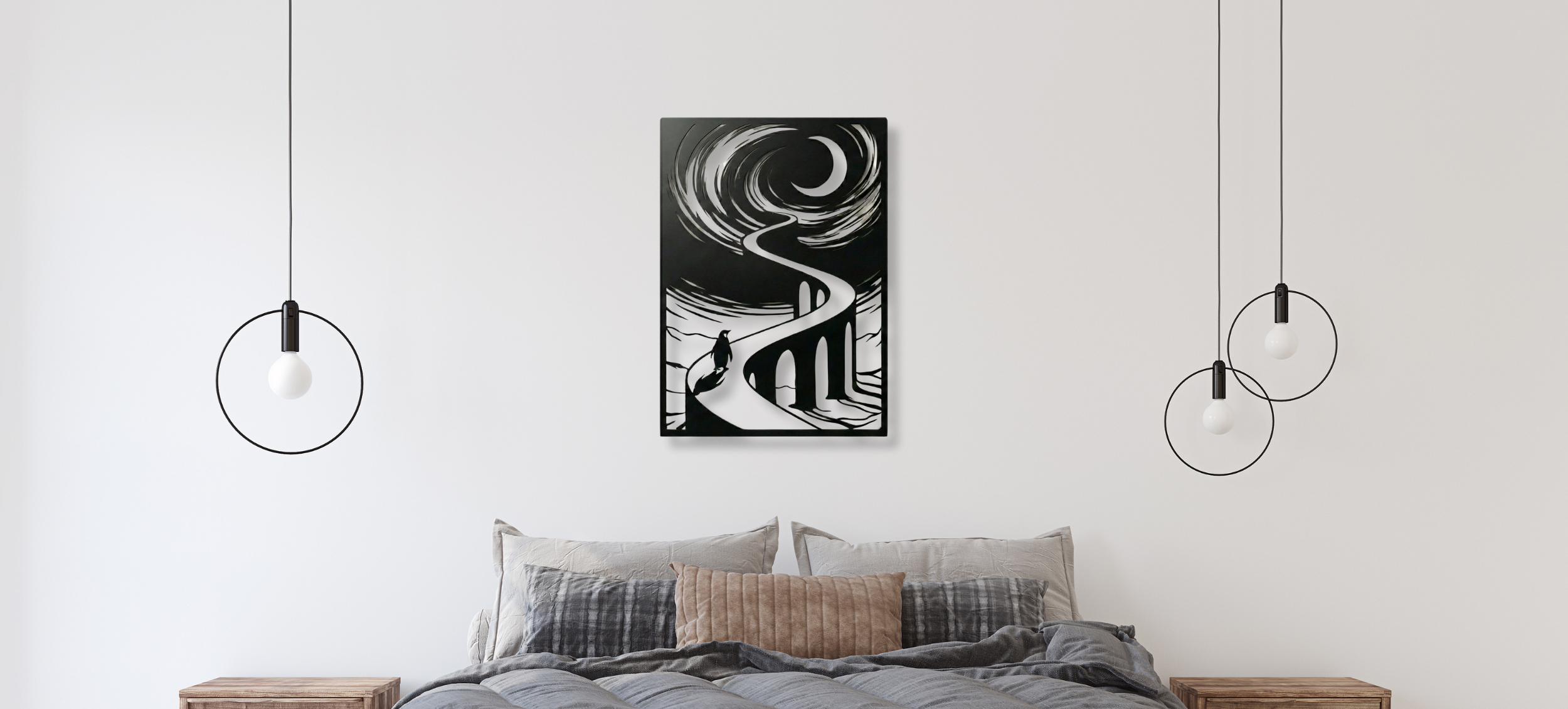 Penguin but Why Wall Art