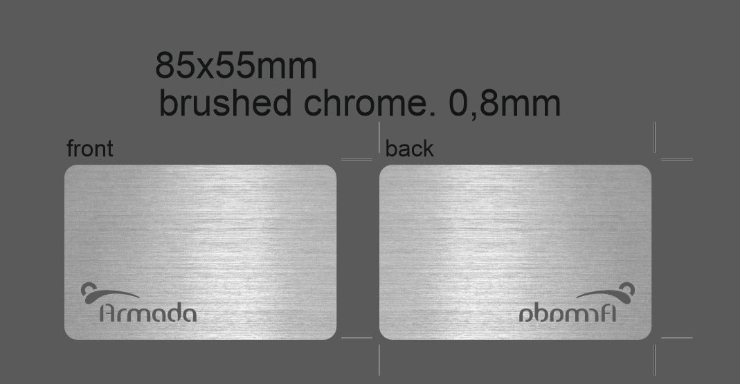 Custom Metal Business Cards