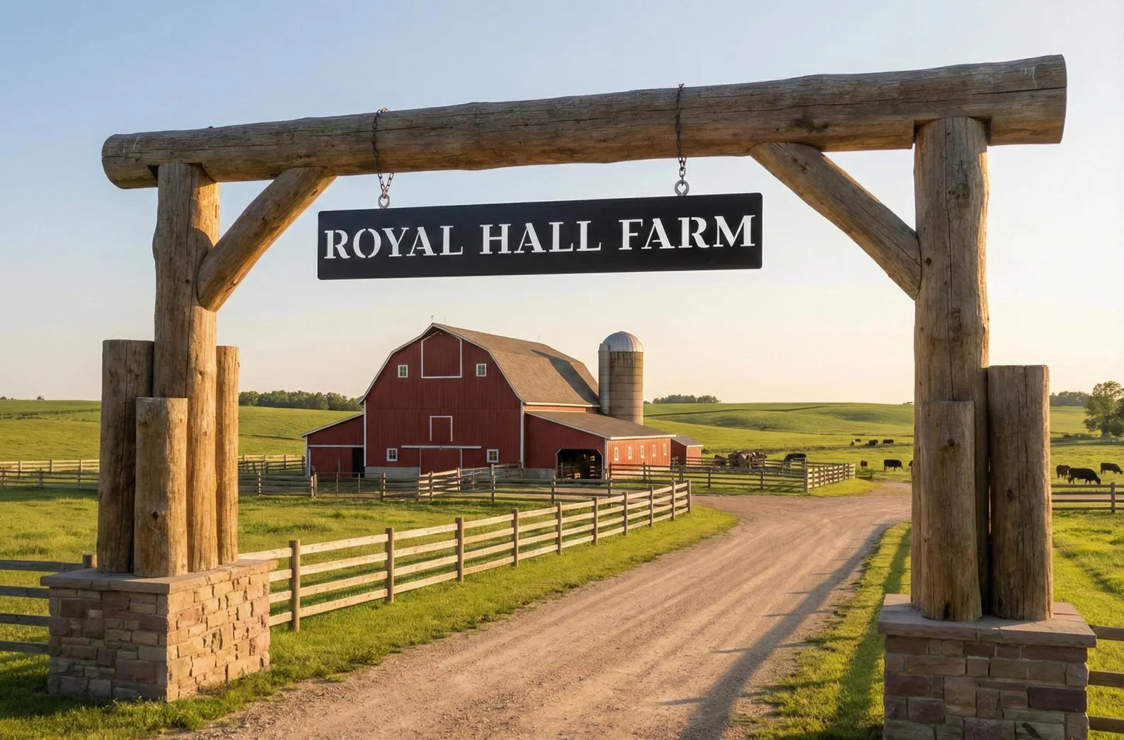 Custom Metal Farm Signs Outdoor