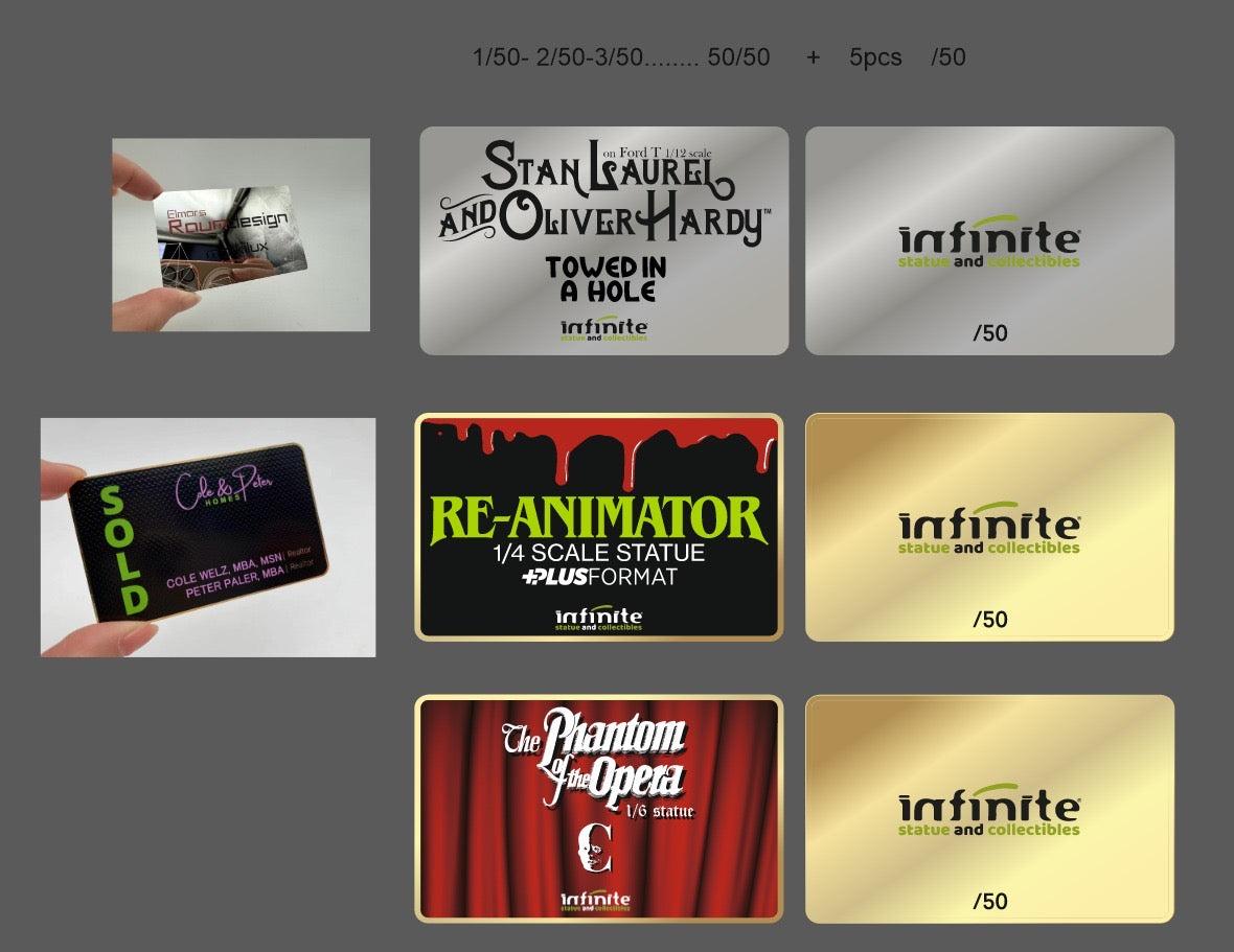 Custom Metal Business Cards