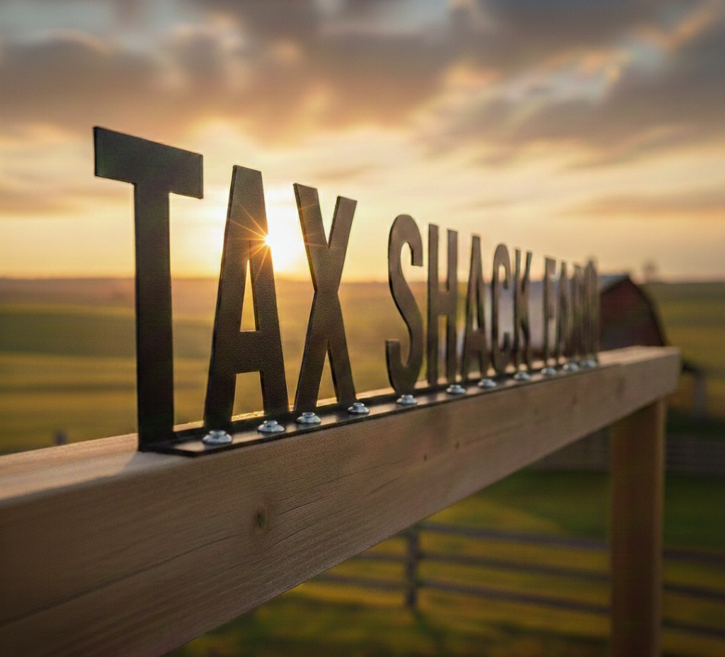 Large Metal Farm Signs