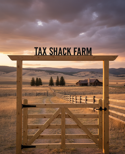 Large Metal Farm Signs