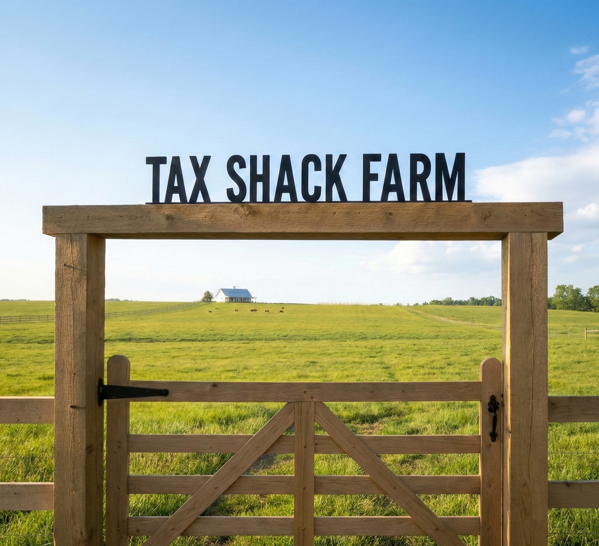 Large Metal Farm Signs