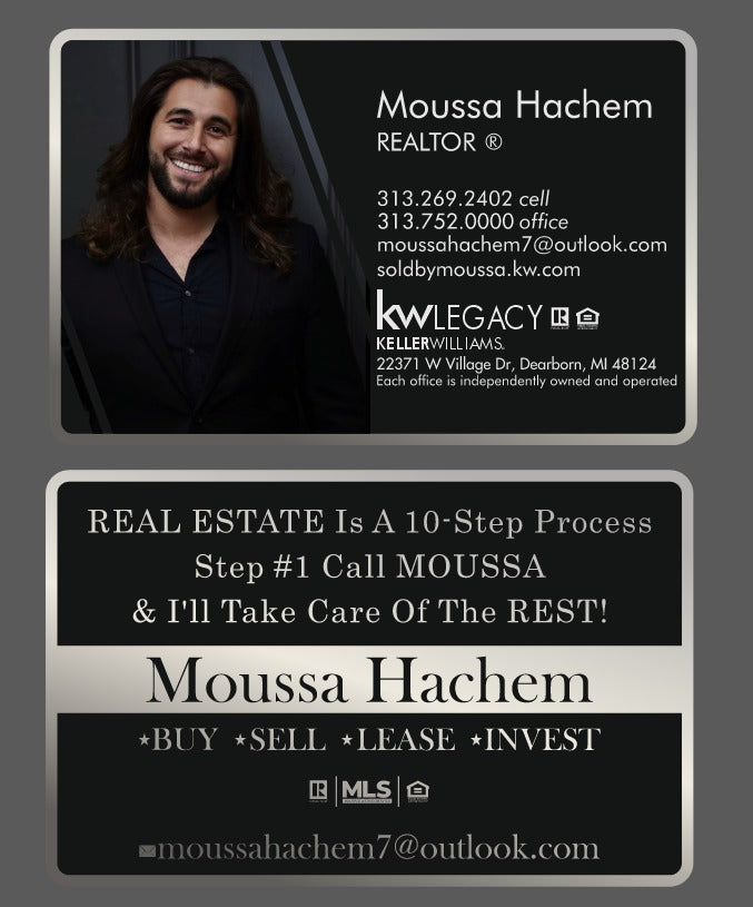Metal Business Card Custom