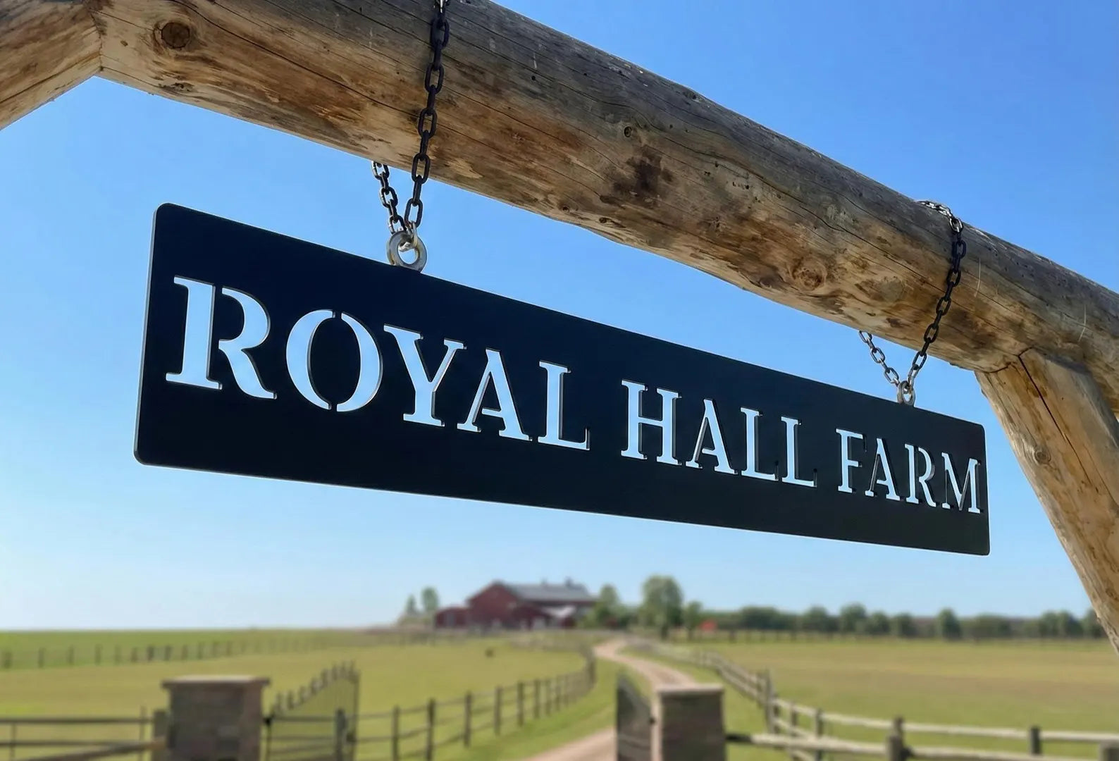 Custom Metal Farm Signs Outdoor