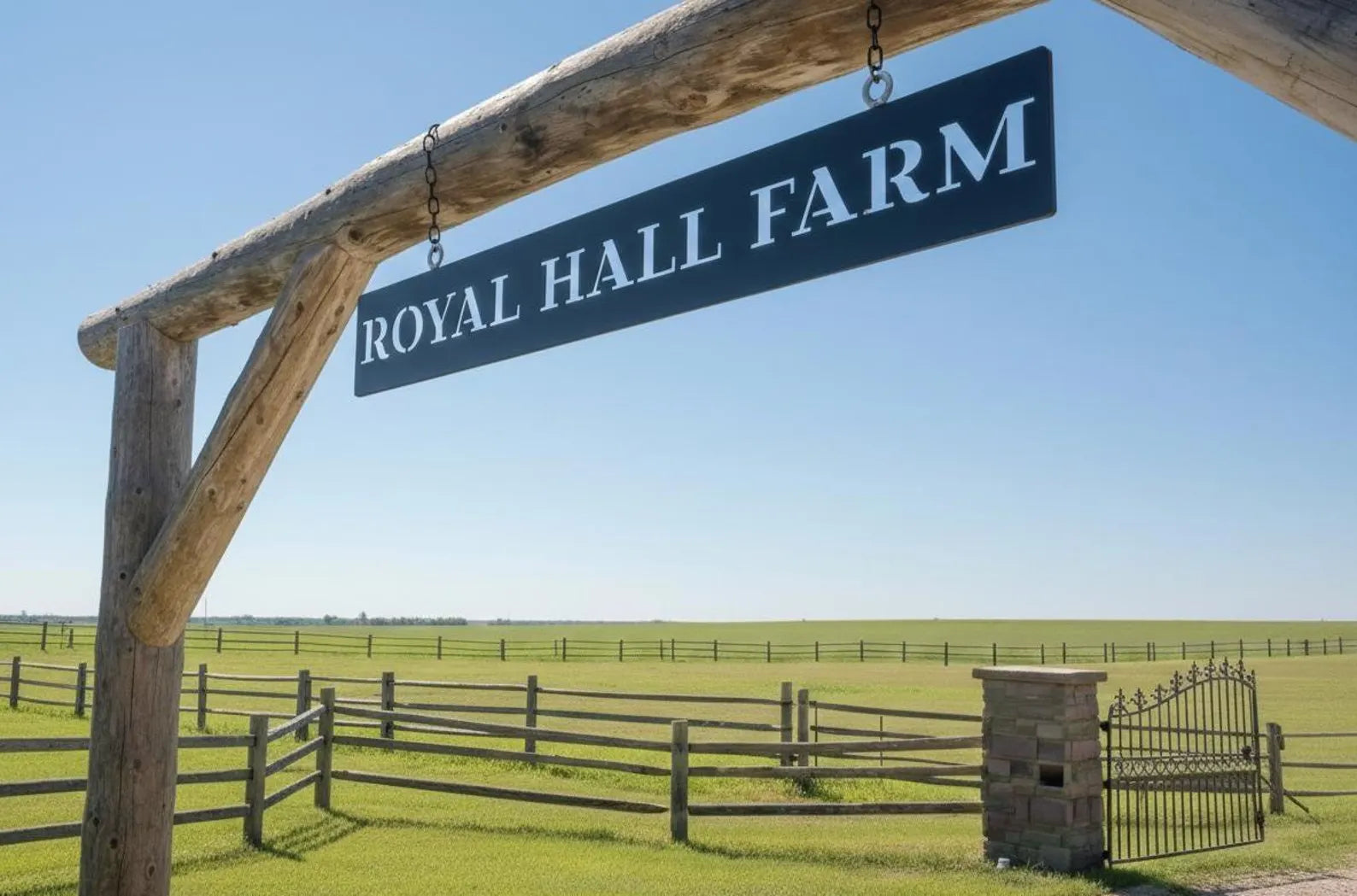 Custom Metal Farm Signs Outdoor