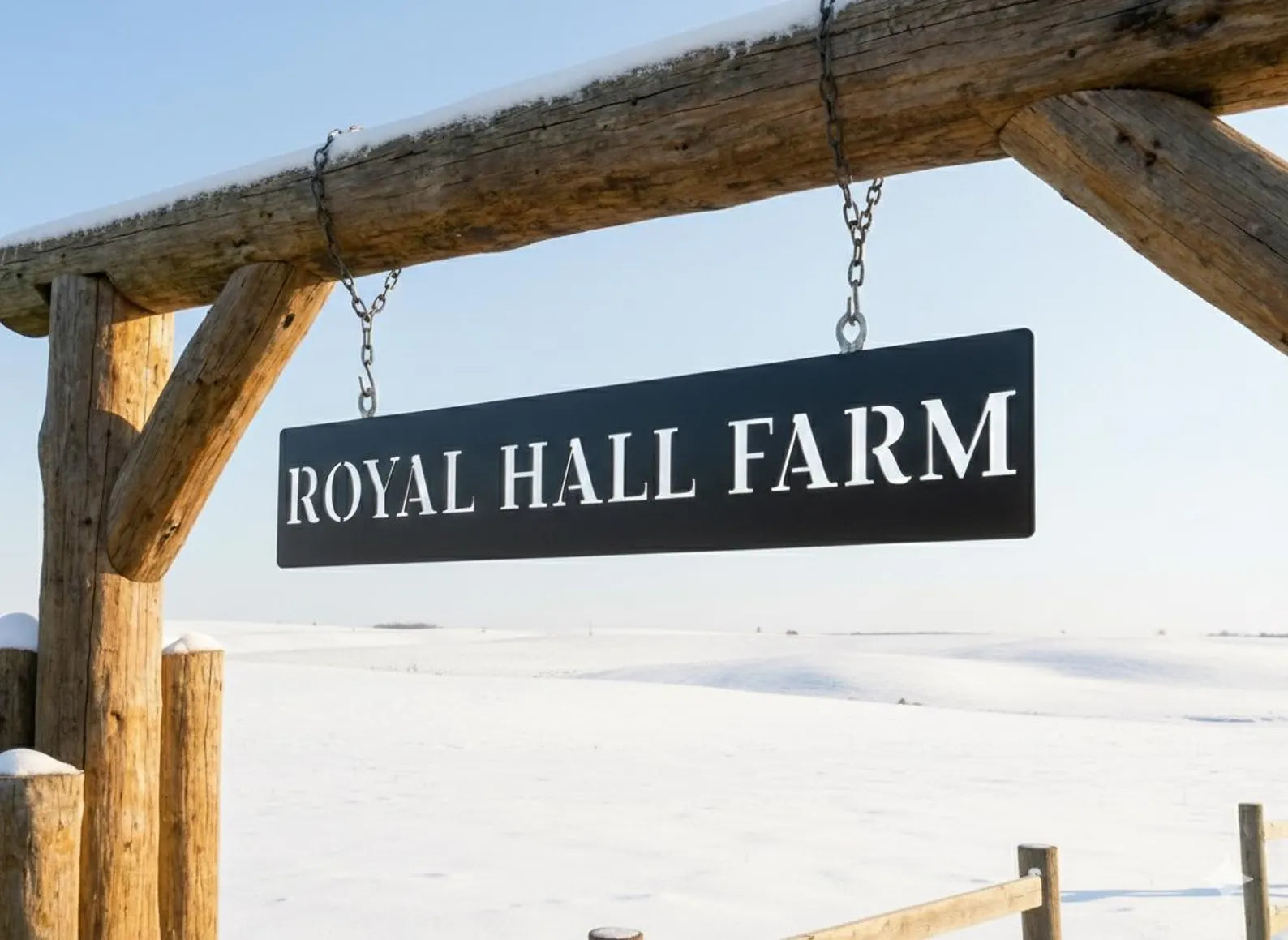 Custom Metal Farm Signs Outdoor