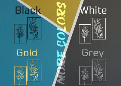 Metal Flower Wall Design