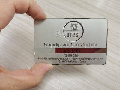 Custom Metal Business Cards
