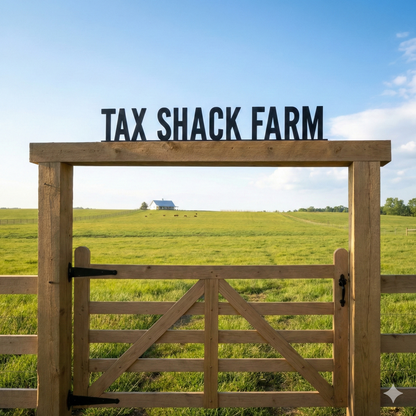 Large Metal Farm Signs