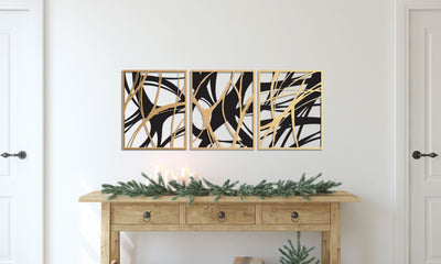 Large Abstract Wall Decor